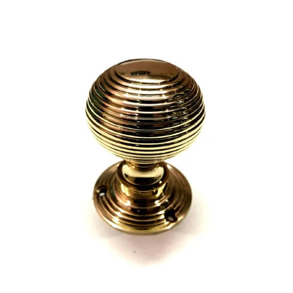 Antique Brass Beehive Door Knob