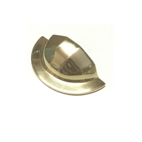 Premium Polished Brass Five-Facet Drawer Pull